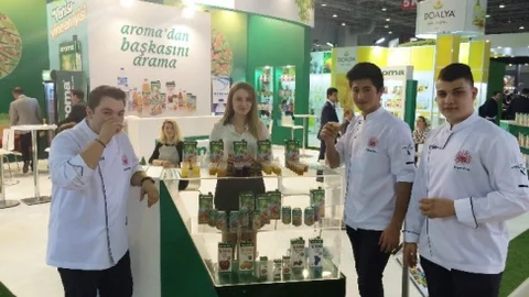Aroma Fuarında Yerini Aldı