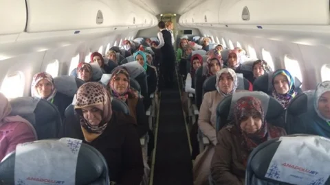 Pursaklar'dan Şanlıurfa'ya Uçak Seferi