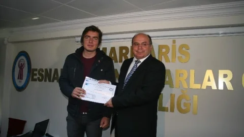Marmaris'te KOSGEB Kursiyerlerine Sertifika Verildi