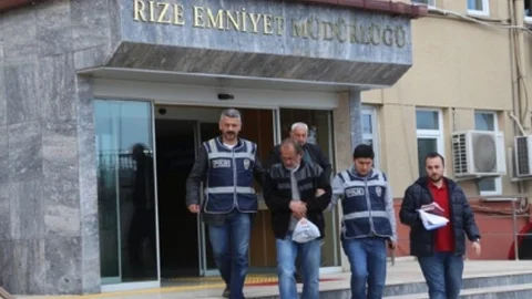 Rize'de Hırsızlık Şüphelisi Yakalandı