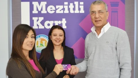 Mezitli'de Mezitli Kart Projesi Başladı