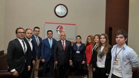 Çanakkale'den Vali Tuna'ya Ziyaret