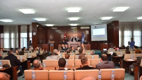 Kütahya'da Meclis Toplantısı Yapıldı