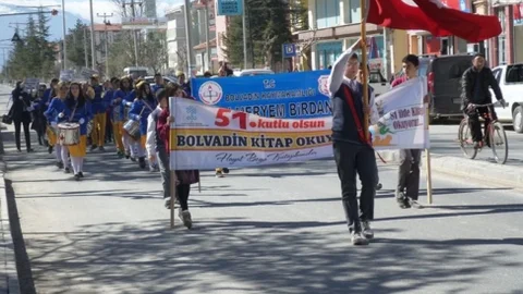 Bolvadin'de Kitap Okuma Etkinliği