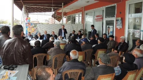 Aksu'da Başkan Şahin Halkla Buluştu