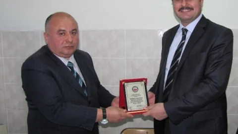 Hisarcık'ta Veda Yemeği Düzenlendi