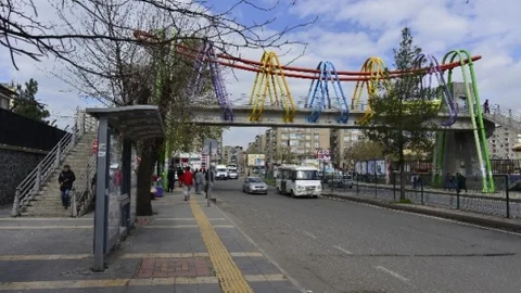 Diyarbakır'da Üst Geçit Açıklaması