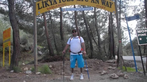 Ufuk Koçak'ın Likya Yolu Hedefi