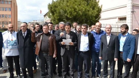 Muş'ta Savcıya Yapılan Saldırıya Tepki