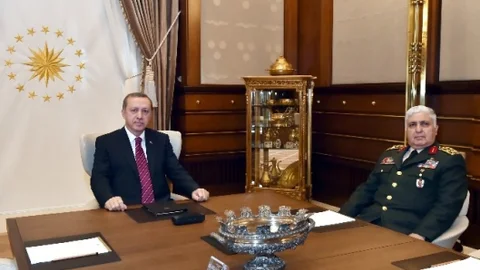 Cumhurbaşkanı Erdoğan'dan Genelkurmay Başkanı'na Ziyaret