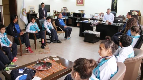 Alanya'da Özel Sporculara Destek