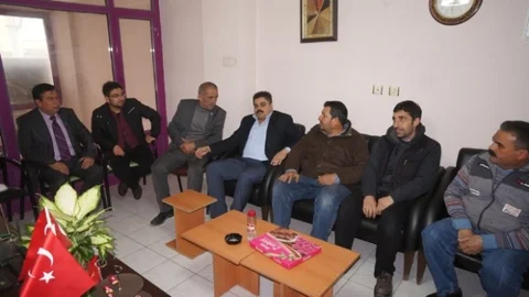 Sarıgöl'de Esnaf ve Ziraat Odası Ziyareti
