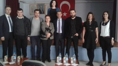 Sarıcakaya'da Yazar Söyleşisi Düzenlendi