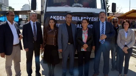 Mersin'den Kobani'ye İnsani Yardım Konvoyu
