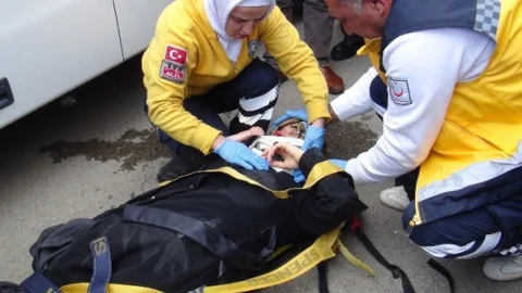 Gaziantep İslahiye'de Trafik Kazası