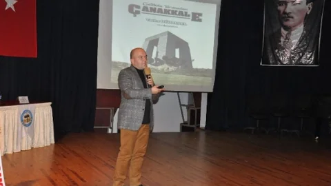 Talha Uğurluel Nazilli'de Tarih Anlattı