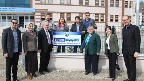 Bartın'da Fidan Dikme Etkinliği