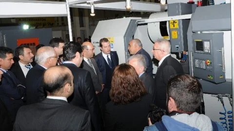 Gaziantep'te Makine Fuarı Açıldı