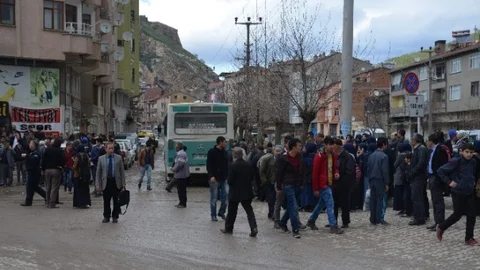 İskilip'te Servis Otobüsü Kazası