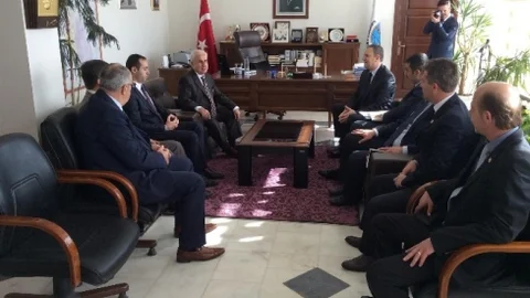 Edirne'de Vali Ziyaretleri Devam Ediyor