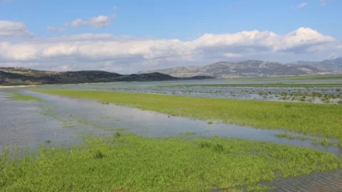 Burdur'da Taşkın Sular Kestel Ovası'nı Sular Altında Bıraktı
