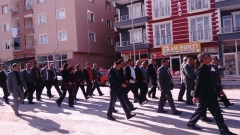 Çiçekdağı'nda Sağlıklı Yaşam Yürüyüşü