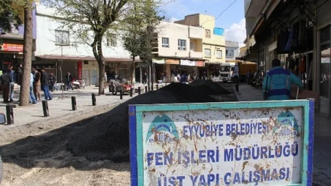 Eyyübiye'de Yol Yapım Çalışmaları Başladı
