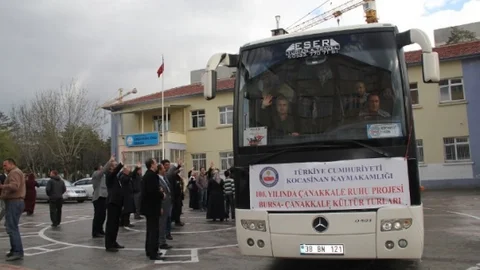 Çanakkale Ruhu Projesi Uğurlandı