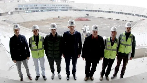 Trabzon'da Spor Kompleksi Ziyareti