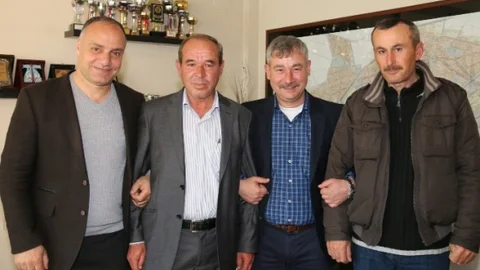 Saruhanlı Muhtarından Teşekkür Ziyareti