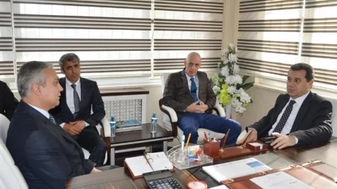 Batman Valisi Çelik Ziyaretler Gerçekleştirdi