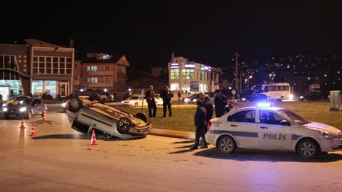 Sakarya'da Trafik Kazası Meydana Geldi