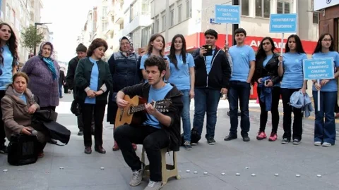 Samsun'da Otizm Farkındalık Etkinliği