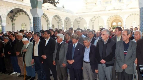 Mersin'de Şehit Savcı İçin Namaz