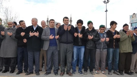 Malatya'da Gıyabi Cenaze Namazı Kılındı