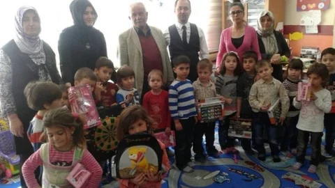 Günyüzü'nde Miniklere Destek Ziyareti
