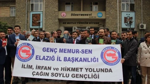 Elazığ'da Kitap Okuma Eylemi