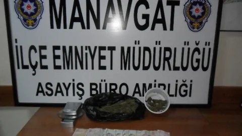 Manavgat'ta Uyuşturucu Operasyonu