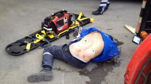 Tekirdağ'da Forklift Kazası