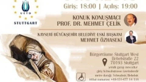 Mehmet Özhaseki Almanya'da Konuşacak