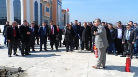 Düzce'de Yangın Eğitim Programı