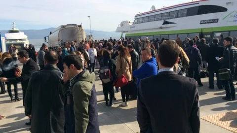 Mudanya’da Feribot Problemi Yaşandı