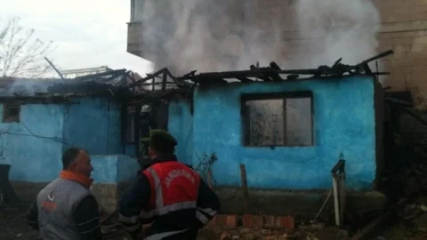 İnegöl'de İlginç Yangın Olayı