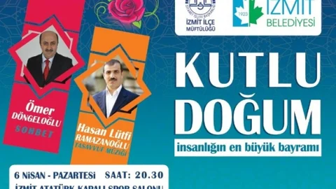 Kutlu Doğum Haftası Etkinliği İzmit'te