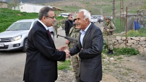 Şırnak'ta Hudut Karakolu Ziyareti