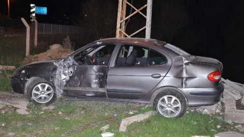 Yozgat’ta Trafik Kazasında İki Kişi Yaralandı