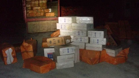 Hakkari'de Kaçak Sigara Operasyonu