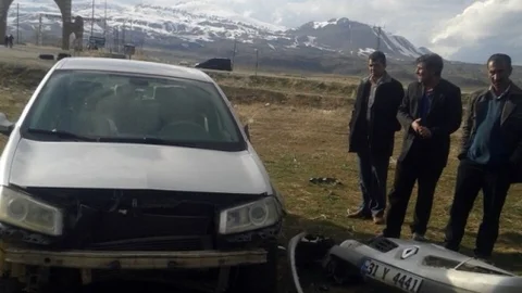Adilcevaz'da Trafik Kazası Yaşandı