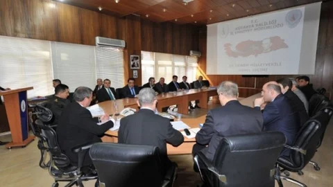 Kütahya'da Seçim Güvenliği Toplantısı Yapıldı