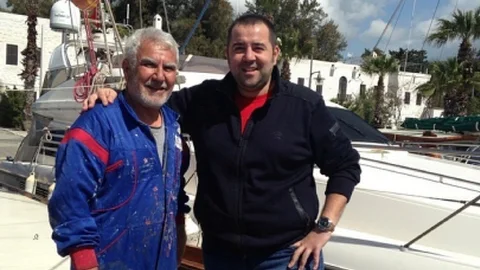 Ata Demirel Bodrum'a Gitti